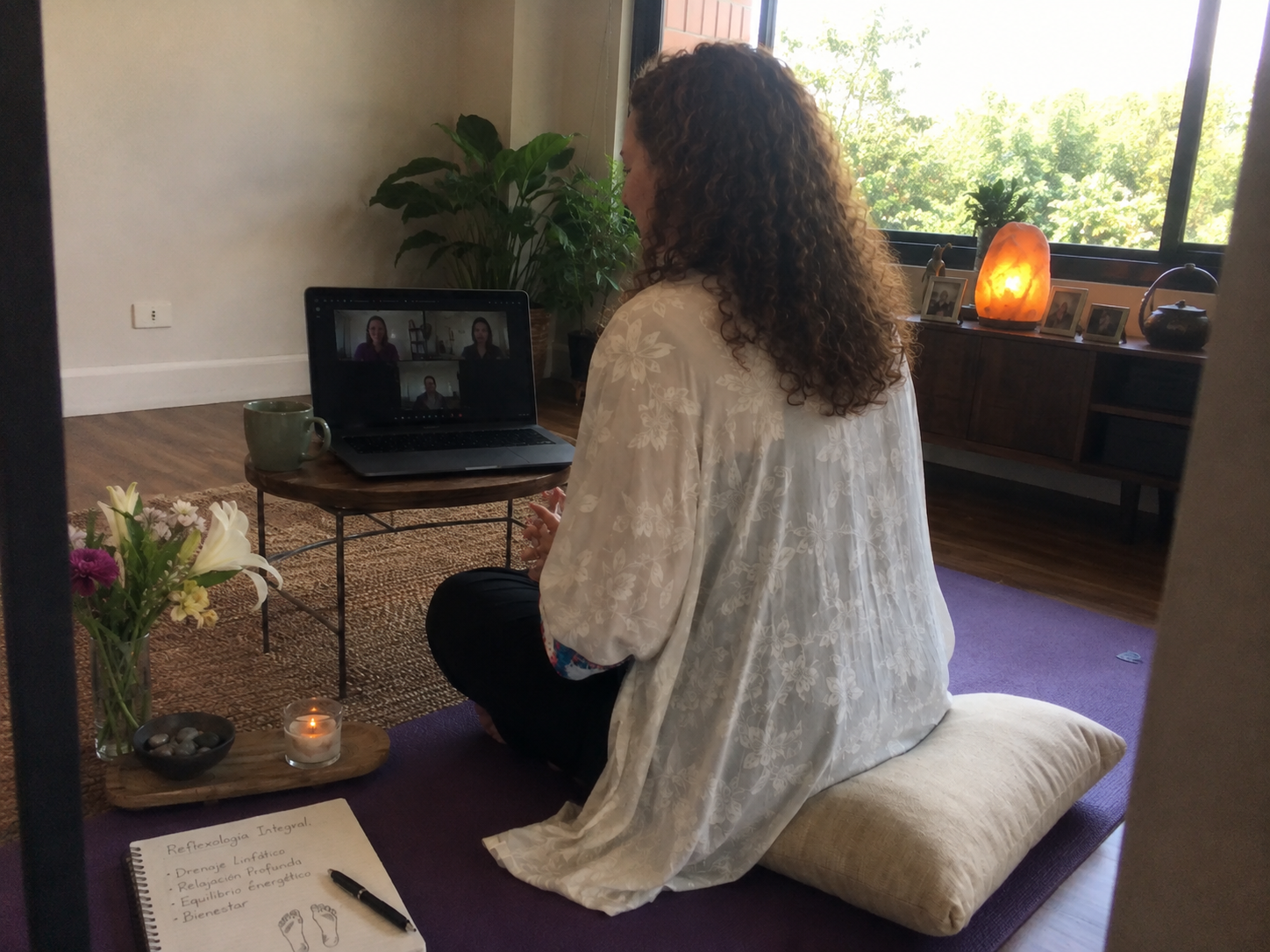 Taller de reflexología por videollamada para dormir mejor