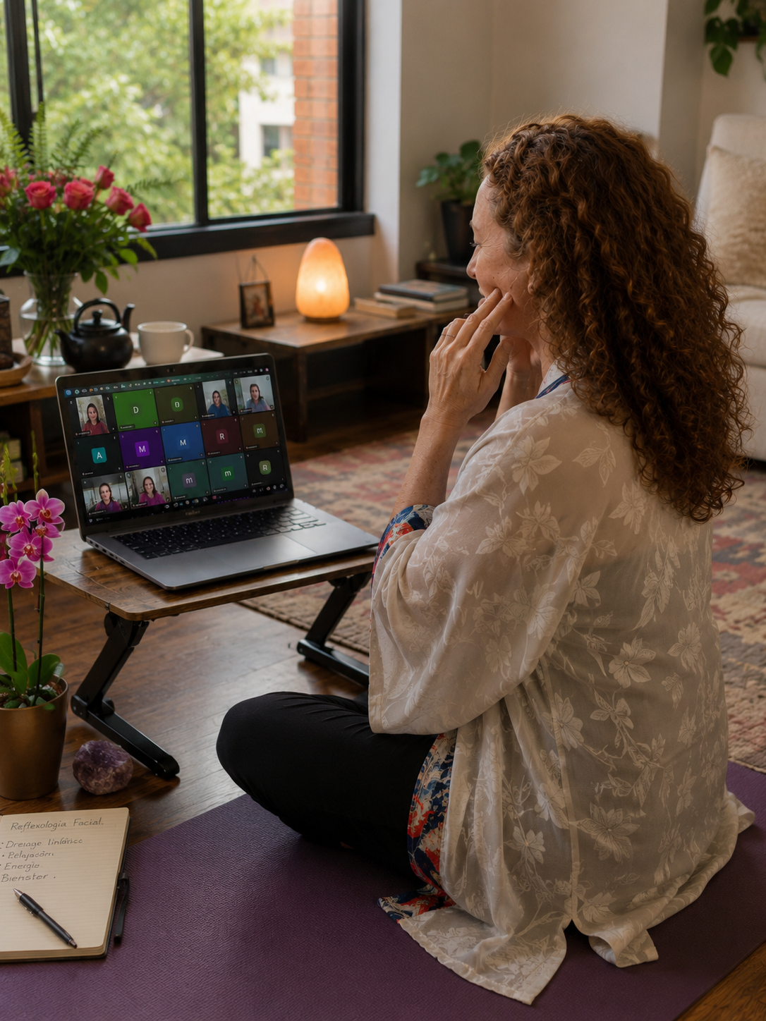 Taller virtual de reflexología para el estrés